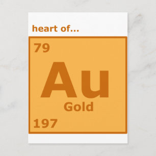 Heart of Gold Postcard
