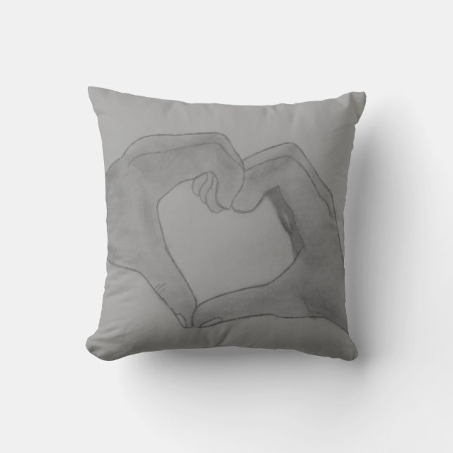 Heart Of Hands Cushion (Front)