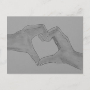 Heart Of Hands Postcard