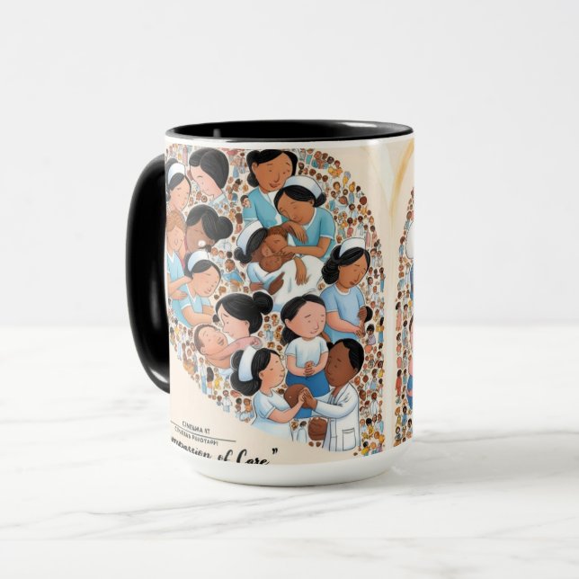Heart of Healthcare: The Compassion of Care Mug (Front Left)
