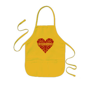 Heart of Hearts apron – choose style, colour