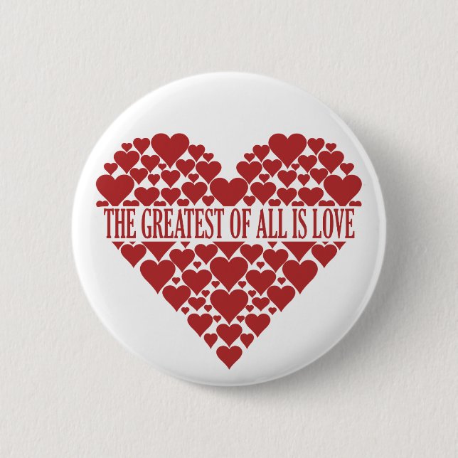 Heart of Hearts custom button (Front)