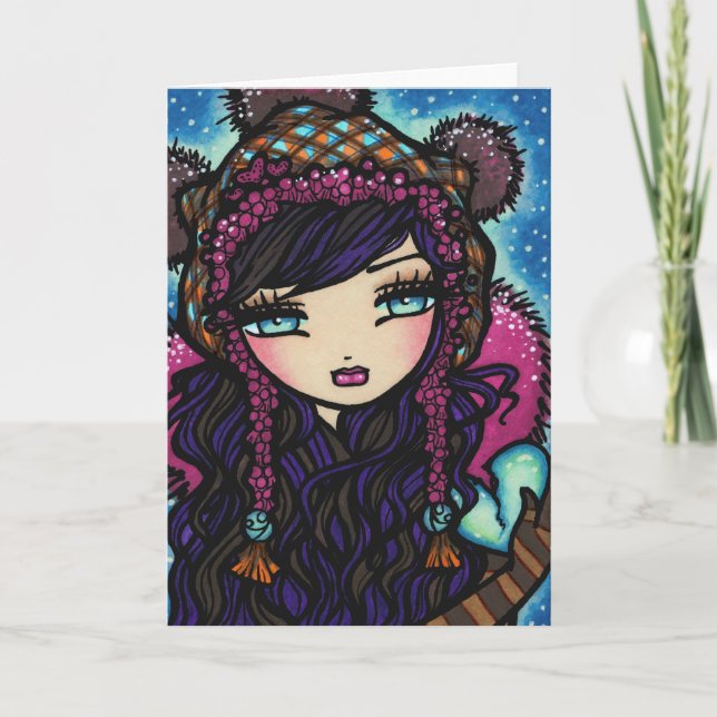"Heart of Ice" Fairy Card (Front)