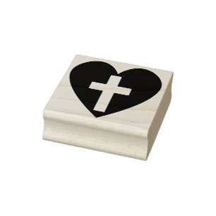 heart of jesus art stamp