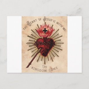 Heart of Jesus (small) Postcard