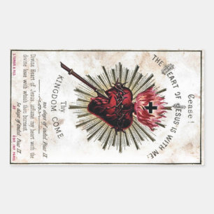 Heart Of Jesus Sticker