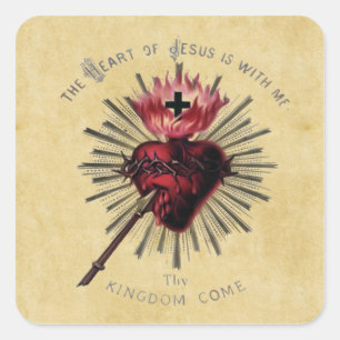Heart Of Jesus Sticker