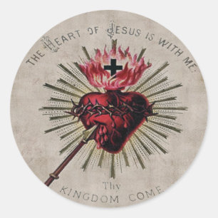 Heart Of Jesus Sticker