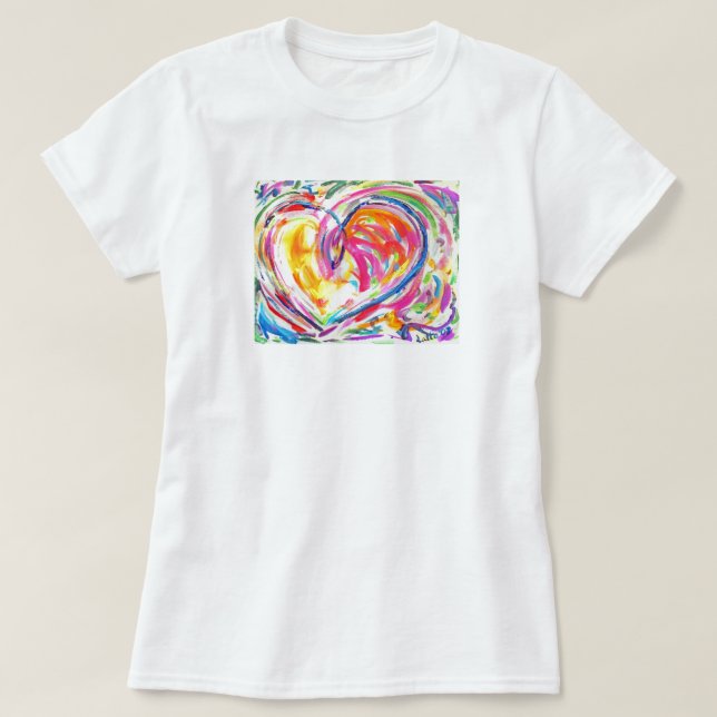 Heart of Joy T-shirt (Front) (Design Front)