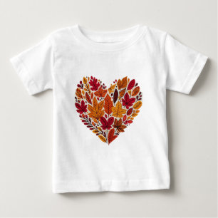 Heart of Leaf Baby T-Shirt