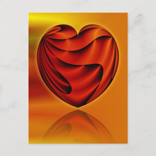 Heart Of Life Postcard (Front)