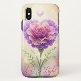 Heart of Love and Light  iPhone X Case