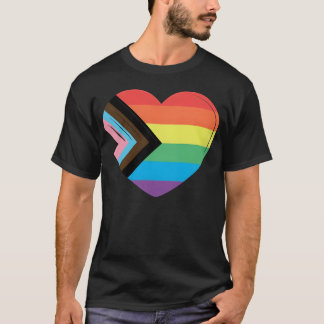 Heart of Love Show Your Support for LGBT Communty T-Shirt