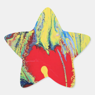 HEART OF MARBLE STAR STICKER
