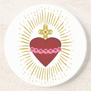 Heart of Mary Coaster