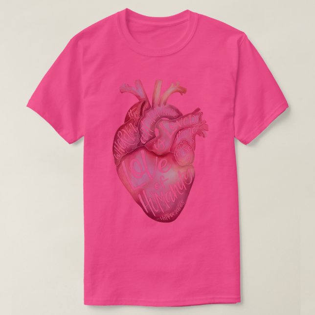 Heart of Medicine T-Shirt (Design Front)