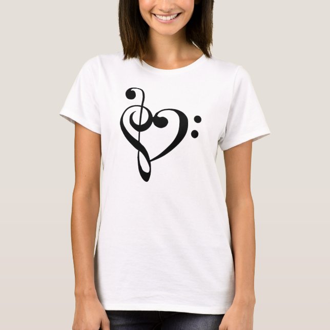 Heart Of Music T-Shirt (Front)