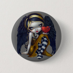 "Heart of Nails" Button