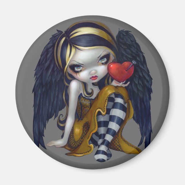 "Heart of Nails" Magnet (Front)