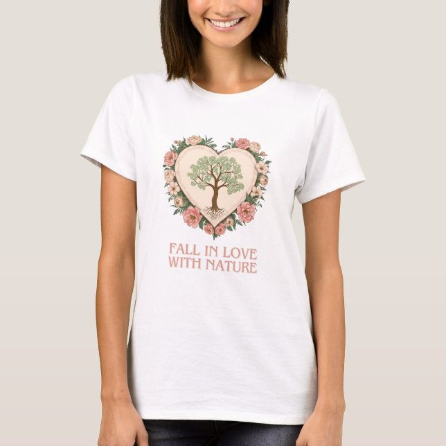 Heart of Nature’s Love T-Shirt (Front)