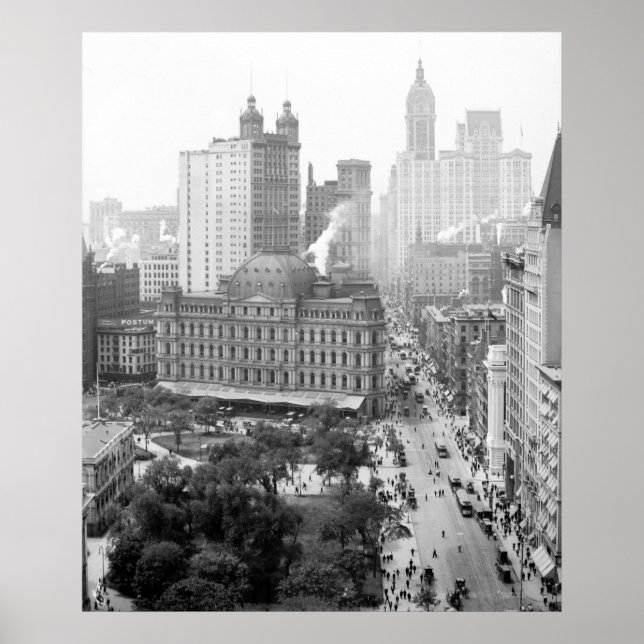 Heart of New York City: 1908 Poster (Front)