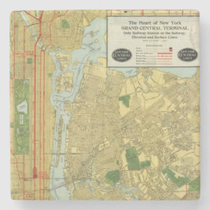 Heart of New York Stone Coaster