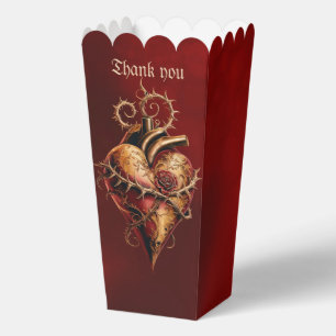 Heart of passion romance and love. favour box
