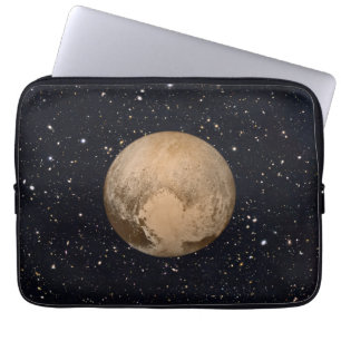 Heart of Pluto Starry Sky Laptop Sleeve