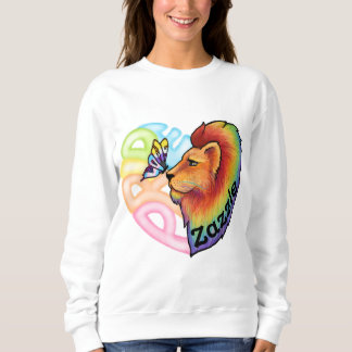 Heart of Pride: Zazzle Lion/Butterfly Celebration Sweatshirt