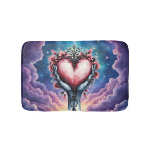 Heart of Quiet Magic Bath Mat