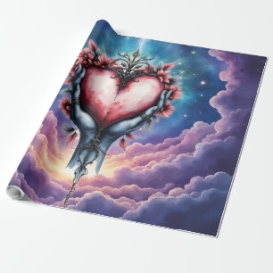 Heart of Quiet Magic Wrapping Paper