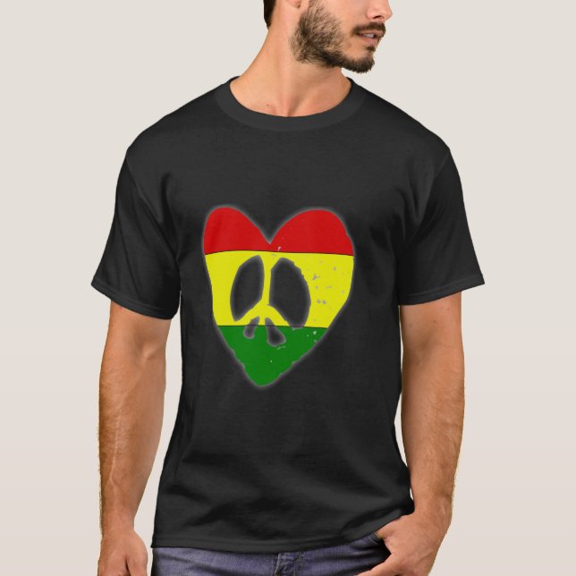 Heart of Rasta T-Shirt (Front)