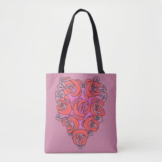 Heart of Roses bag (Front)