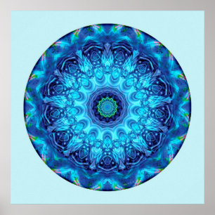 Heart of Surrender Mandala 5 Poster