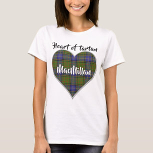 Heart of Tartan Clan MacMillan Hunting Plaid T-Shirt