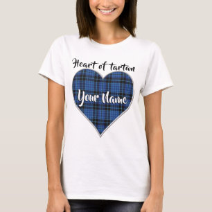 Heart of Tartan Scottish Clergy Plaid T-Shirt