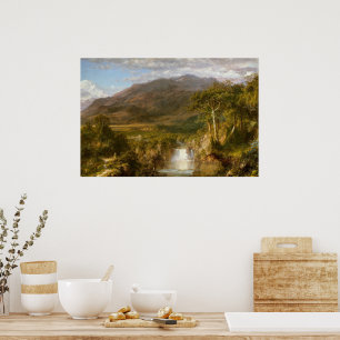 Heart of the Andes 1859 Poster
