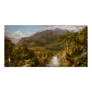Heart of the Andes 1859 Poster