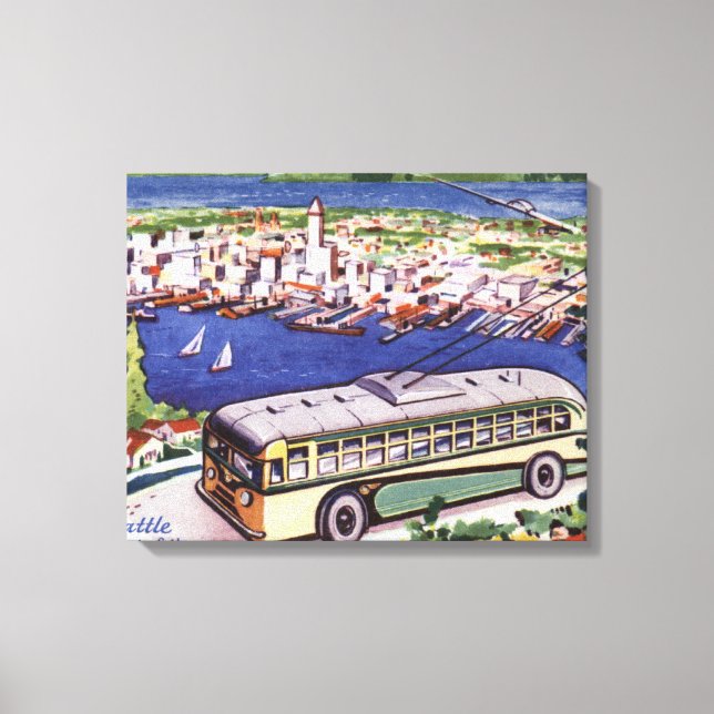 Heart of the Evergreen Playground Canvas Print (Front)