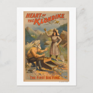 Heart of the Klondike Gold Mining Theatre Postcard