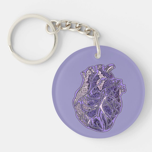 Heart of the Lovers Key Ring (Front)