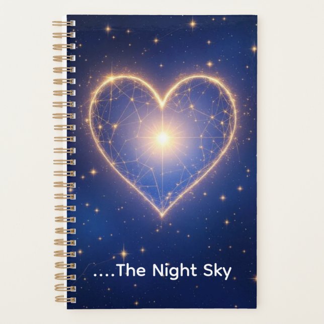Heart of the Night Sky Planner (Front)