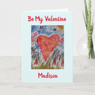 Heart of the Planet Valentine Card