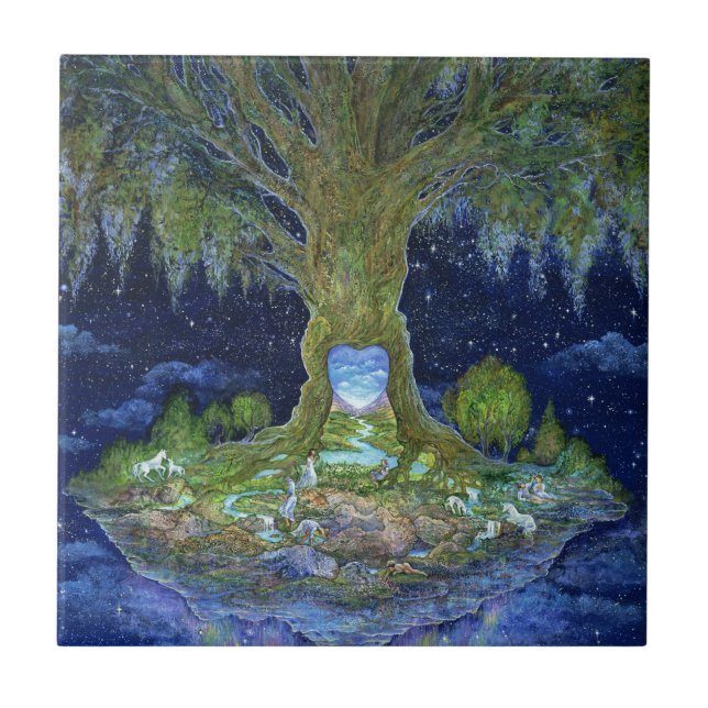 Heart of the Tree 6x6 Ceramic Tile (Front)