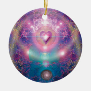 Heart of the Universe Ceramic Tree Decoration