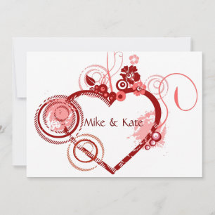 Heart of the Wedding Invitation