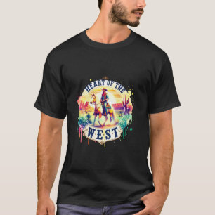✨Heart of the West - Cowboy Desert Ride T-Shirt