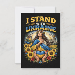 Heart of Ukraine Thank You Card