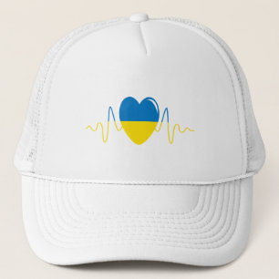 Heart of Ukraine Trucker Hat