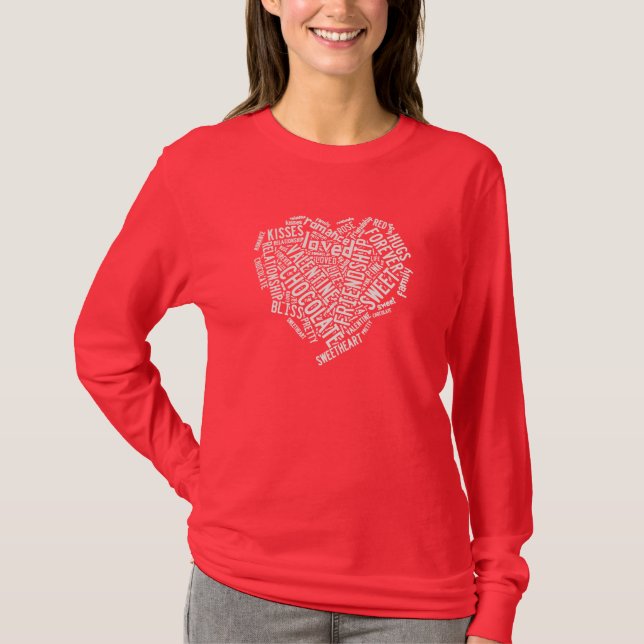 Heart of Words T-Shirt (Front)
